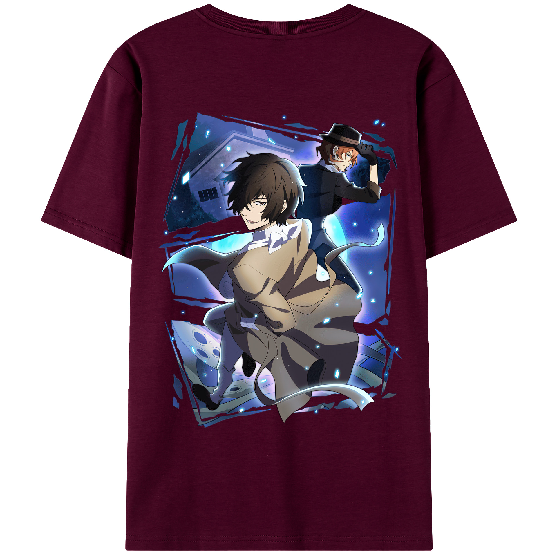 （画像用） 文豪ストレイドッグス Bungo Stray Dogs レディース半袖Tシャツ(バックプリント)